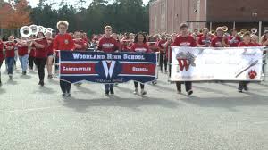 Published 1:30 pm est nov. Woodland High School Marching Band Puts In One Final Practice For Macy S Thanksgiving Day Parade 11alive Com