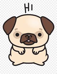 No man is lonely while eating spaghetti:it requires so much attention.— christopher morley Kawaii Pug Kawaii Dog Drawing Cute Clipart 5260861 Pinclipart