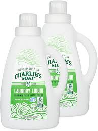 Charlie's soap is a laundry detergent that is environmentally safe and hypoallergenic. Amazon Com Charlie S Soap Laundry Liquid 50 Loads 2 Pack Natural Deep Cleaning Hypoallergenic Laundry Detergent Safe Effective And Non Toxic Health Personal Care