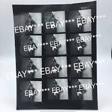 Derrick Minter ￼Alvin Ailey Contact Sheet w/ Barbara Bordnick Studio Stamp 