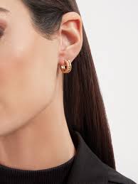 B Zero1 Yellow Gold Earrings 357918 Bvlgari