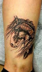 Indian Horse Tattoo Indian Horse Tattoo Western Tattoos Tattoos