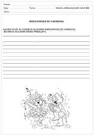 Músicas eternizadas, que entram na cabeça e fazem a alegria do povo, sendo atemporais, elas nunca param de tocar! Marchinhas De Carnaval Escola Educacao