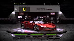 After u have completed underground mode u may not have all of the unlockables so go into quick race and do any mode u like (drift mode get u most style points) u need 2 fill the style points bar.each time u fill the. Need For Speed Underground 2 Cars By Ferrari Nfscars