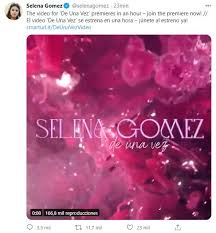 De una vez is a song recorded by american singer selena gomez. Selena Gomez Lanzara De Una Vez Su Nueva Cancion En Espanol La Republica