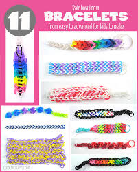 11 Cool Rainbow Loom Bracelets For Kids To Make From Easy To