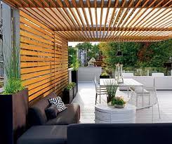 A Modern Classic Outdoor Wooden Slats Pergola Modern Pergola Outdoor Rooms