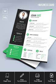 Cv examples see perfect cv examples that get you jobs. John Doe Business Card Resume Template Templatemonster Resume Template Resume Resume Template Professional