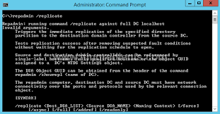 How To Check Ad Replication Between Domain Controllers