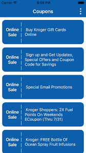 You will receive a notification when we have new coupons for the. Digital Coupons Clicklist For Kroger Mobile App Apps 148apps