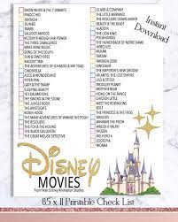 But what's the best way to watch star wars movies in order? Disney Movie Checklist Walt Disney Movie Watch List Instant Download Walt Disney Movies Disney Movies List Disney Movies To Watch