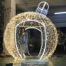 Celebrate the season with old world christmas glass ornaments from christmas tree hill. China Outdoor Garden Decorations Christmas Large Balls Ornaments Led Motif Lights China Christmas Light Christmas Decoration