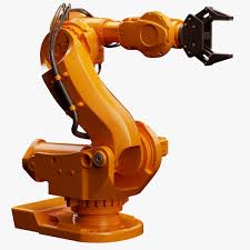 Abb Irb 7600 Industrial Robot 3d Model Ad Irb Abb Model Robot Industrial Robots Industrial Robotic Arm Robot Arm