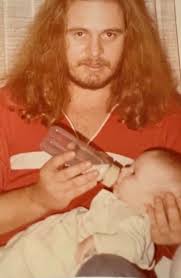 Ronnie's gentle side with his baby Melody