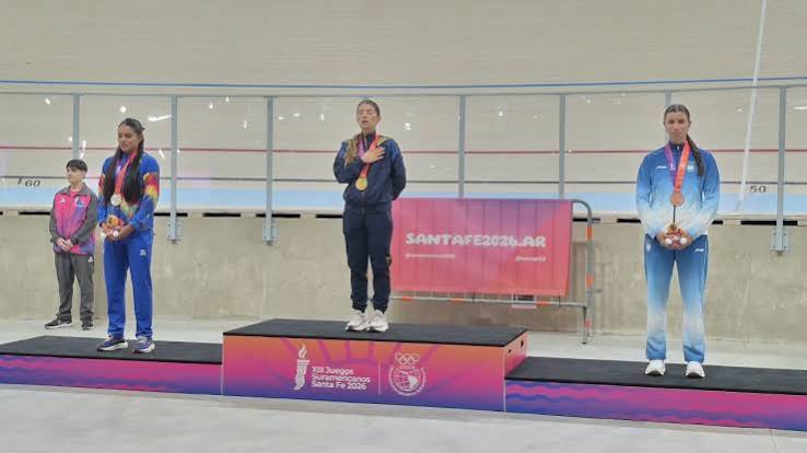 Julieta Benedetti sigue cosechando. Ahora sum&oacute; una medalla de bronce en la modalidad Omnium - Diario Mendoza Today
