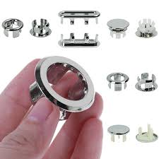 Kitchen Bathroom Basin Sink Overflow Ring Wash Basin Insert Hole Cover Cap Wish