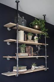 Diy Open Pipe Shelving Boutique Pipe Shelves Industrial Pipe Shelves Shelves