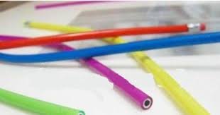 Flexible Bendable Neon Glitter Bendy Pencils Pack Of 6 By Leilei 12 00 Pack Of 6 Bendable Pencils With Eraser Neon Gli Painting Supplies Bendable Eraser