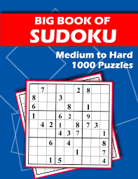 The large 300 sudoku puzzles ( medium level): Big Book Of Sudoku Medium To Hard 1000 Puzzles Huge Bargain Collection Of 1000 Puzzles And Solutions Medium To Hard Level Tons Of Challenge For Your Brain Puzzles Beeboo 9781710844481 Amazon Com Books