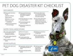 If You Re In An Area That Might Be Evacuated Make Sure You Have A Kit Packed It S A Good Idea To Keep A Disaster Kits Pet Emergency Disaster Preparedness Kit