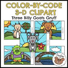 Select from 35915 printable coloring pages of cartoons, animals, nature, bible and many more. Three Billy Goats Gruff Coloring Worksheets Teaching Resources Tpt