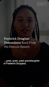 #frederickdouglass, Repost from @npr, •, On July 5, 1852, Frederick  Douglass stood before an abolitionist group and gave one of his most famous  speeches: “What To The Slave Is The Fourth of July?” ...