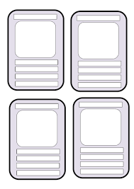 That way, it will be easier for you to distinguish your characters. Blank Educational Top Trumps Template Teaching Resources