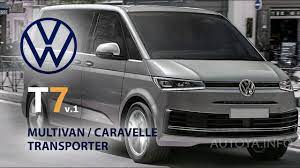 This first image gives little away about the new transporter's styling, but it'll likely be an evolution of the outgoing model's design, albeit with a few touches lifted from the brand's current. New Volkswagen T7 2020 Or 2021 All We Know About Transporter Multivan And Vw Caravelle T7 Youtube