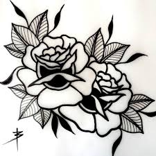 Tattoo Sketch Design Traditional Tattoo Design Flower Tattoo Designs Traditional Rose Tattoos