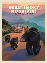 Balcony panels farm scenes gates ranch signs 1 ranch signs 2 ranch signs 3 silhouettes western wildlife. Great Smoky Mountains National Park Bear Jam Kc
