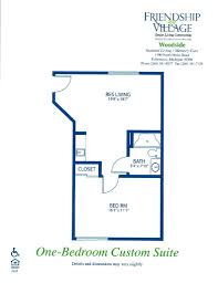 This is a pdf plan available for instant download. Woodside Assisted Living Floor Plans Friendship Village Kalamazoo