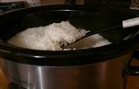 Easy Sticky Rice In The Crockpot Recipe Crockpot Rice In Crockpot Crock Pot Cooking