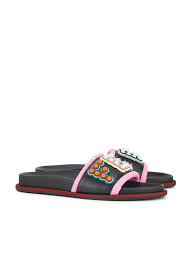 Fendi Studded Logo Slides Available On Montiboutique Com 21484