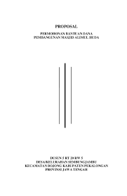 Maybe you would like to learn more about one of these? Doc Contoh Proposal Pembangunan Masjid Irfan Fauzan Academia Edu