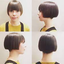 Perfection Bob Haircut With Bangs Short Hair Styles Short Bob Haircuts