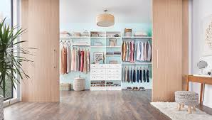 This can be a tall order for what is often a tiny space unless you use custom closet organizers to help. Master Bedroom Customclosetmaid
