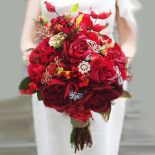 Check spelling or type a new query. New Chinese Style Bridal Bouquet Red Roses Brooch Wedding Bouquet Berries Bride S Rural Butterfly Dragonfly Artificial Bouquet Bridal Bouquets Red Bridal Bouquetbridal Bouquet Styles Aliexpress