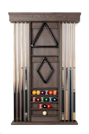 Presidential Ambassador Wall Cue Rack Billiards Room Decor Pool Table Accessories Pool Table