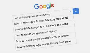 How To View Pause Or Delete Google Search History History Google Clear Search History Android History
