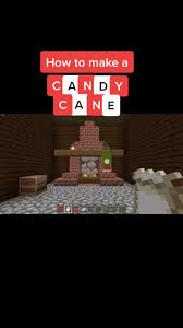 Toffee on their epic journey in an online game full of delicious treats! How To Make A Candy Cane Minecrafttutorial Fy Fyp Viral