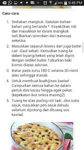 Puding Roti 2 Food Roti Bread