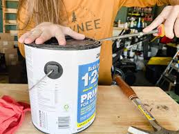 Click file and select open, or press ctrl + o on the keyboard to view the open window. How To Open A Paint Can With No Mess Love Renovations