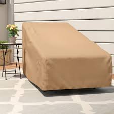 H rectangular patio ottoman/table cover. Waterproof Chaise Lounge Chair Recliner Cover Outdoor Patio Furniture Protector Yard Garden Outdoor Living Patio Garden Furniture