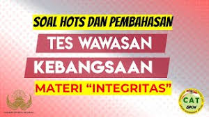 We did not find results for: Soal Twk Integritas Hots Skd Cpns 2021 Soal Twk Dan Pembahasan Materi Twk Integritas Cpns 2021 Youtube