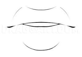Finally, draw the mouth or lips by looking at examples (there are a few in this tutorial) and reference. How To Draw Anime Lips Step By Step Drawing Guide By Dawn Dragoart Com