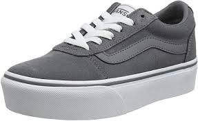 Zeige 1 bis 27 (von 27 artikeln). Vans Ward Sneakers Platform Damen Grau Adidas Schuhe Frauen Graue Vans Sneaker