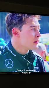 N1 Bélgica Russell 🥹🤍 como Toto lo graba #formula1 #totowolff  #georgerussell #mercedes #fypシ #foryoupage #british #zyxcba