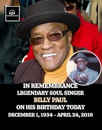 Happy Soul Legend Birthday Billy Henderson Of The Spinners R.I.P American  singer, best known for being an original member and founder of The  Spinners, a soul vocal group. Billy Henderson was born
