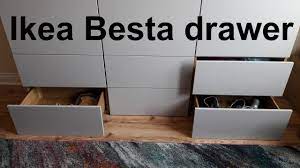 While installing my ikea kitchen, i figured out a way to add a toekick drawer without any special equipment. Ikea Besta Drawer Assembly Installation Youtube