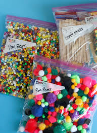 Encourage your kids to pack. Kids In The Craft Room Craft Supply Storage Make And Takes